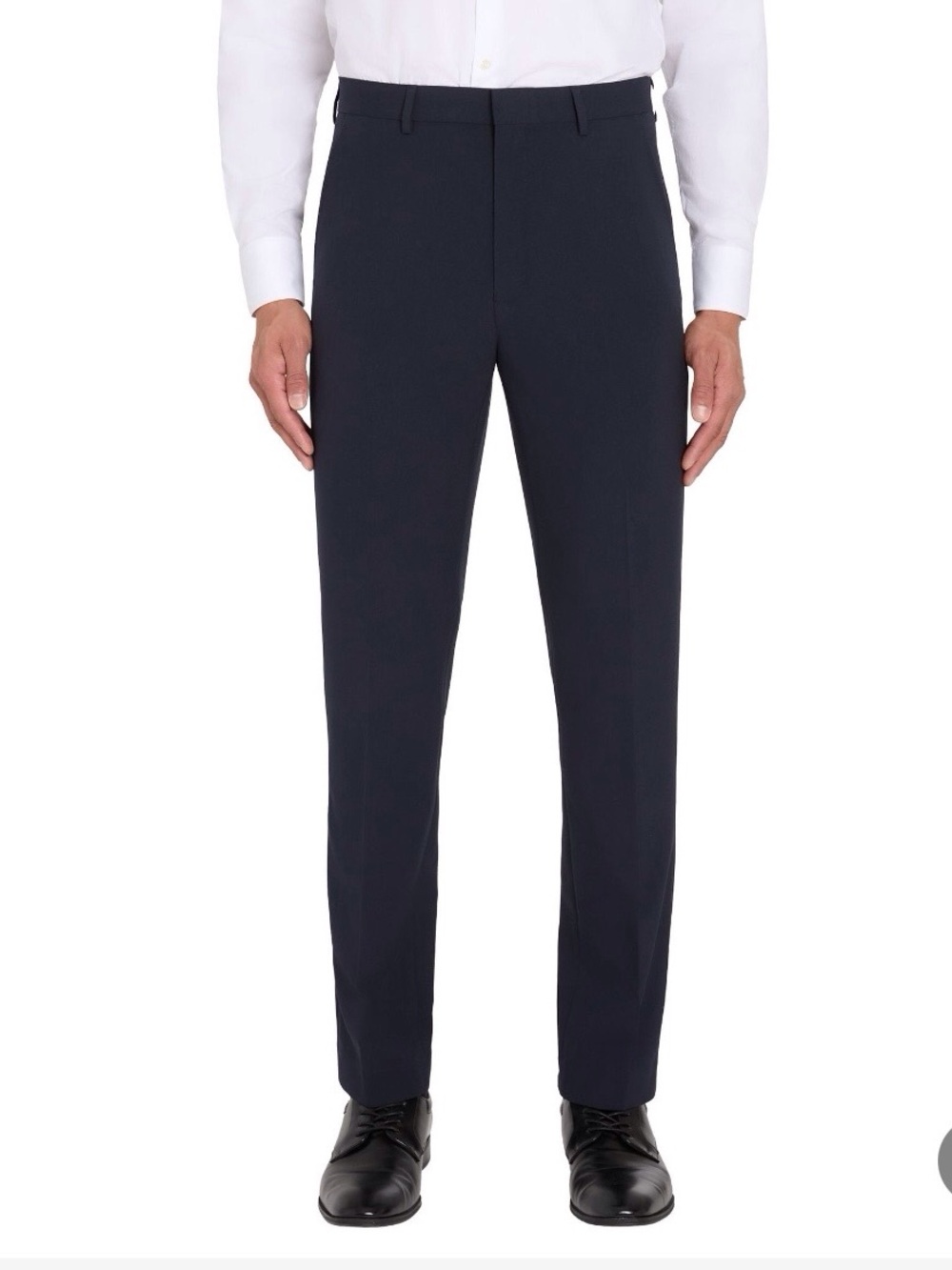Calvin Klein Men's Black slim fit dress pants